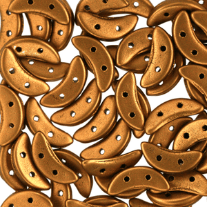 2 holes CzechMates crescent beads