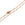 Beads wholesaler Chain necklace Golden steel - 2mm and white enamel 45cm (1)