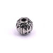 Round steel bead with patterns 11.5mm - Hole: 3.5mm (1)