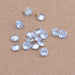 Tiny Glass charm diamond effect cut 4x2mm - hole-0.7mm (10)