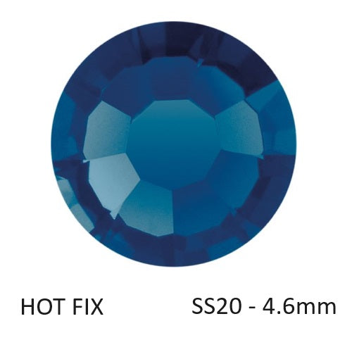 Buy Preciosa Flatback Hotfix Rhinestones Montana - ss20-4.6mm (60)