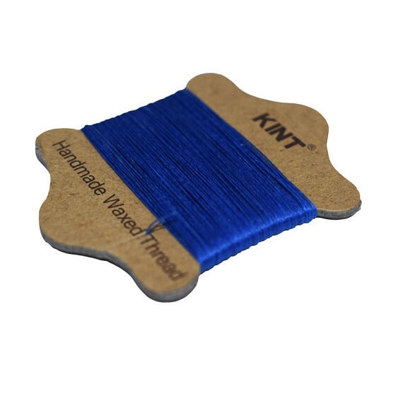 Brazilian Waxed Twisted Nylon Cord Royal Blue 0.45mm - 20m spool (1)