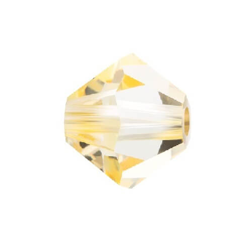 Buy Bicone beads Preciosa Crystal Blond Flare 2,4x3mm (40)