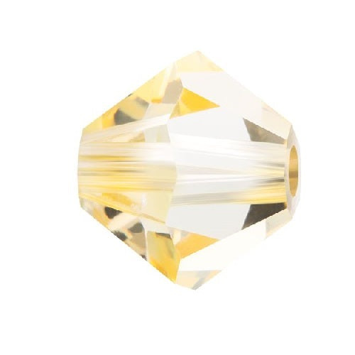 Buy Bicone beads Preciosa Crystal Blond Flare 3,6x4mm (40)