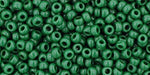 cc47H - Toho Beads 11/0 Round Opaque Pine Green (10g)