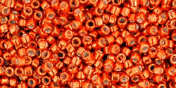 Buy cc562 - Seed Beads Toho treasure 11/0 Galvanized Saffron (5g)