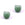 Beads wholesaler Half oval green aventurine bead 11x11x5mm - hole: 1.3mm (2)
