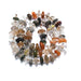 Rutile quartz strip bead 6-13x8.5x3-4mm - Hole: 1mm (1)