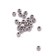 Striated stainless steel separator bead 3x2.5mm - Hole: 1.2mm (10)