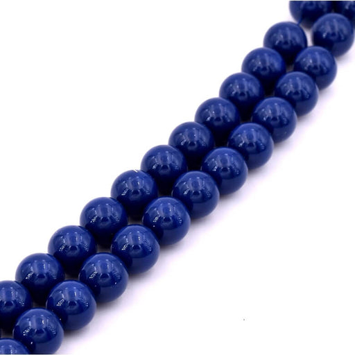 5810 Austrian crystal beads - Crystal Dark Lapis Pearl 10mm (10)