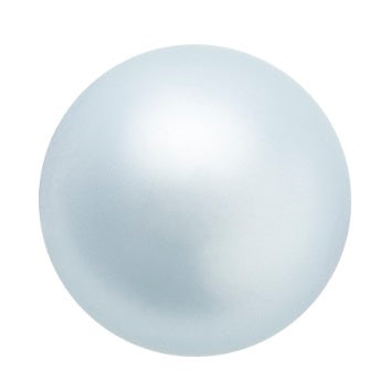 Preciosa Light Blue Round Pearl Bead 10mm - Pearl Effect (10)