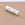 Beads wholesaler Natural white shell rondelle bead 7.5x5mm - hole: 1mm (5)