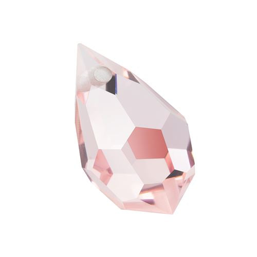 Briolette Drop 681 Preciosa Light Rose 70120 - 6x10mm (2)