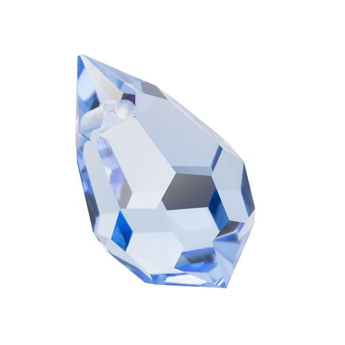 Buy Briolette Drop 681 Preciosa Light Sapphire 30020 - 6x10mm (2)