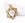 Beads wholesaler Medal Pendant Sun Flower Stainless steel Gold - 25mm (1)