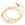 Beads Retail sales Bangle Bracelet Thin semainier Golden Stainless Steel - 65mmx0.8mm (1 set of 7)