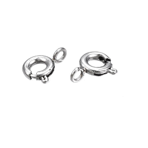 Round Clasps Stainless Steel 6.5mm (5)
