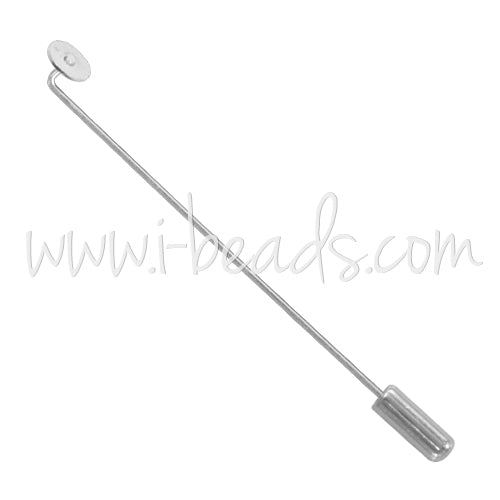 Buy Hat pin silver finish 65mm (4)