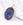 Beads wholesaler Oval pendant carved scarab lapis lazuli - 925 gold-plated 15x12mmmm (1)