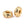 Beads wholesaler Heishi Rondelle Bead with Zircon - Brass Golden Quality 5.5x2.5mm Hole: 2mm (1)