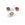Beads wholesaler Tiny Charms Pendants Round Mix Tourmaline Set Silver 925 - 9x5mm (3)