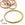 Beads Retail sales Horn bangle bracelet lacquered Love bird green - 65mm - Thickness: 3mm (1)