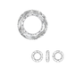 Cosmic Ring- 4139 Crystal Comet Silver Light 30mm (1)