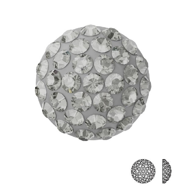 86601 Cabochon Black Diamond Pave Pure 10mm (1)