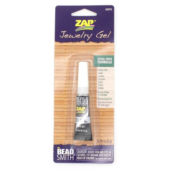 ZAP Gel PT-27 Thick and Strong Glue for Jewelry in 3g Tube (1)