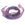 Beads wholesaler Pure hand dyed silk ribbon Purple - 25mm - 80cm (1)