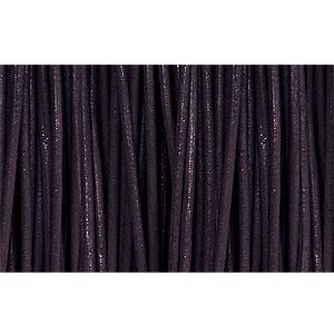 Leather cord black (1m)