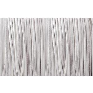 Buy Leather cord white (1m)