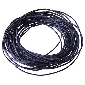 Buy Waxed cotton cord navy blue 1mm, 5m (1)