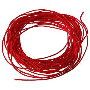 Satin cord red 0.8mm, 5m (1)