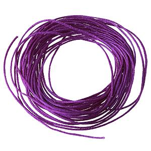 Satin cord purple 0.7mm, 5m (1)