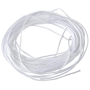 Satin cord white 0.8mm, 5m (1)