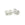 Beads wholesaler Earring backs metal silver plated 6mm (10)