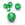 Beads wholesaler Murano Bead Round Green and Silver 12mm (1)