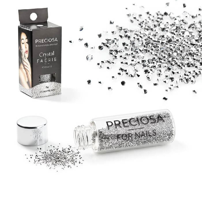 Crystal Faerie Nail Art Preciosa All Access Pass - Silver (5g)