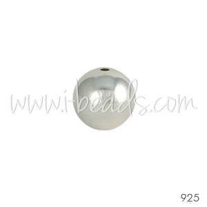 Sterling silver round beads 4mm (4)