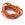 Beads wholesaler Natural Silk Cord Hand Dyed Sienna Orange 2mm (1m)