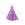Beads wholesaler mini tassel with ring purple 25mm (1)