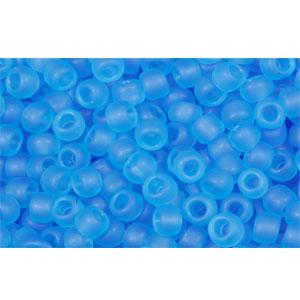 cc3bf - Toho beads 11/0 transparent frosted medium aquamarine (10g)