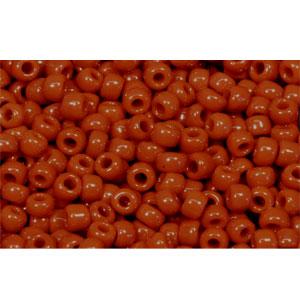 cc46l - Toho beads 11/0 opaque terra cotta (10g)