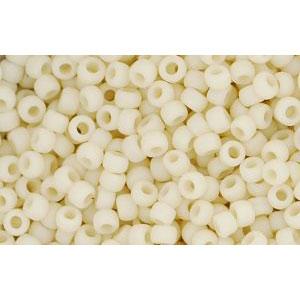 cc51f - Toho beads 11/0 opaque frosted light beige (10g)