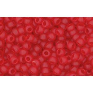 cc5bf - Toho beads 11/0 transparent frosted siam ruby (10g)