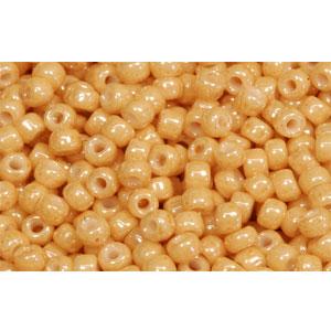 cc123d - Toho beads 11/0 opaque lustered dark beige (10g)