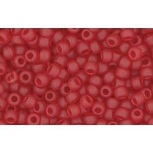 cc5cf - Toho beads 11/0 transparent frosted ruby (10g)