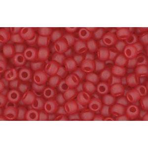 Buy cc5cf - Toho beads 11/0 transparent frosted ruby (10g)