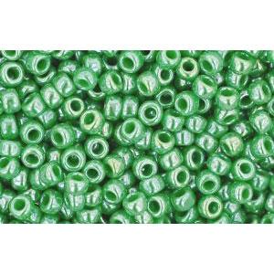 cc130 - Toho beads 11/0 opaque lustered mint green (10g)